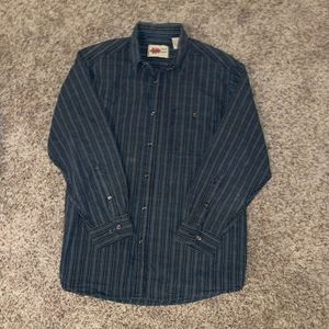FIELD N' FOREST Men's LongSleeve Button Down Shirt Large EUC